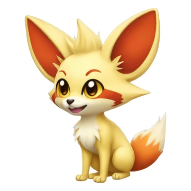 Fennekin Pokemon sticker