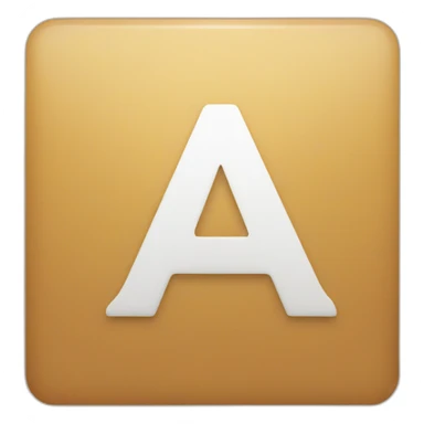 Company logo with letter a and a dot "." sticker