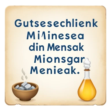 Gutschein für ein Mineralgetränk der Mensa mit Aufschrift Kollegi sticker