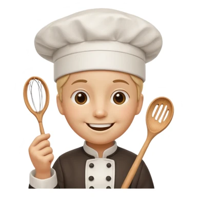 sweet treat with accessories and personified sticker