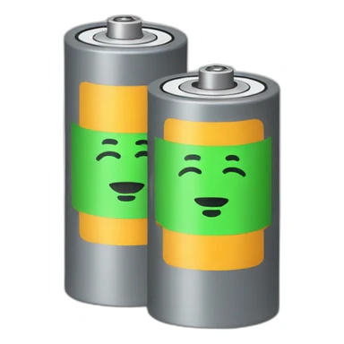 Rechargeable batteries sticker