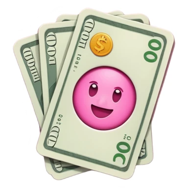 cash flay pink sticker