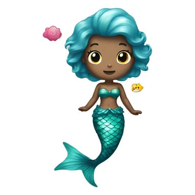 Mermaid hello kitty  sticker