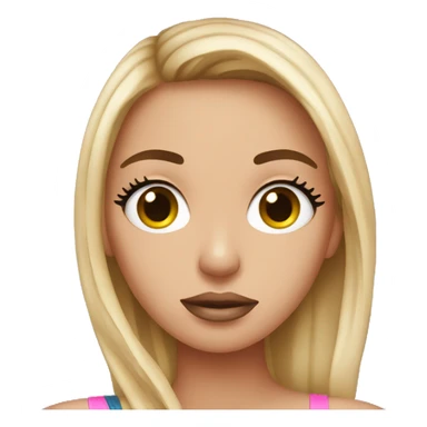 Sad victoria secret model  sticker