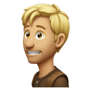 mount speaking into ear  sticker