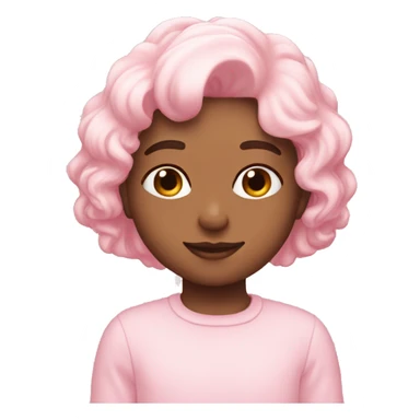 Soft pink aesthetics sticker