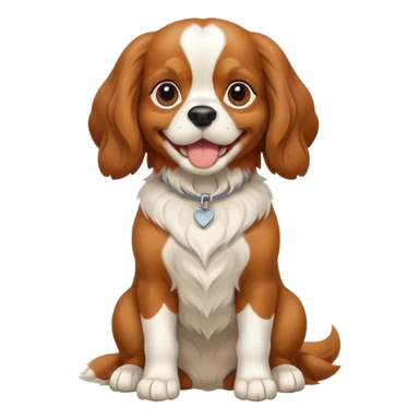 Cavalier King Charles Spaniel dog Preliminary Acceptance Inspection sticker
