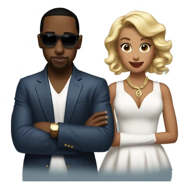 taylr and p.diddy sticker
