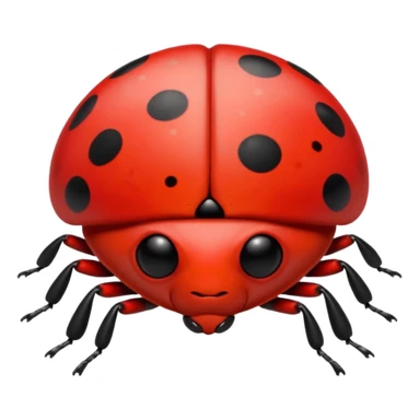 a badass ladybug with sunglasses  sticker