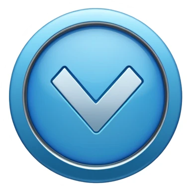 A verified blue check mark badge  sticker