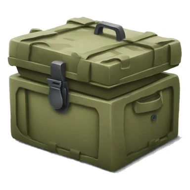 military box sticker