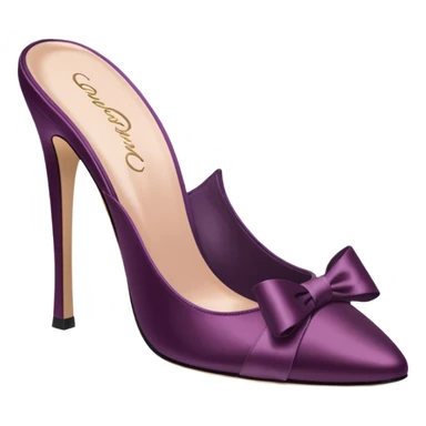 Agent Provocateur Elice Plum Mules
 sticker