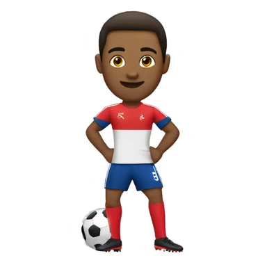 Kelian joue au foot  sticker