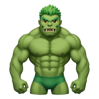 A monster that is very buff that it coould destroy sticker
