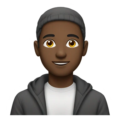 white young Muslim man sticker