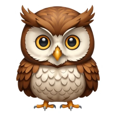 pension mascot owl sticker