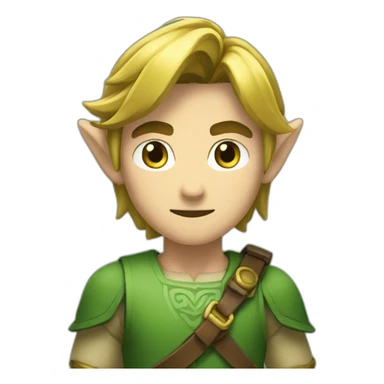 Link hero of hyrules sticker