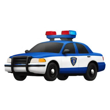 nypd police car sticker