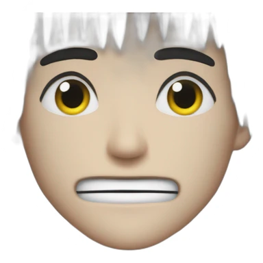 Guts from berserk right eye closed sticker