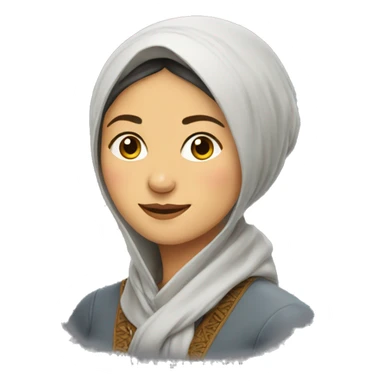 chuvash woman sticker