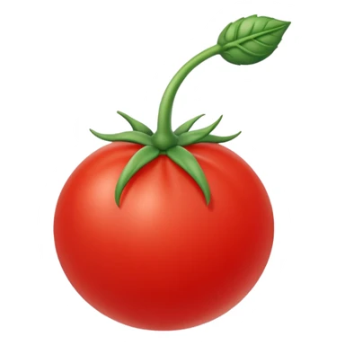 tomato shaped mouse cursor sticker