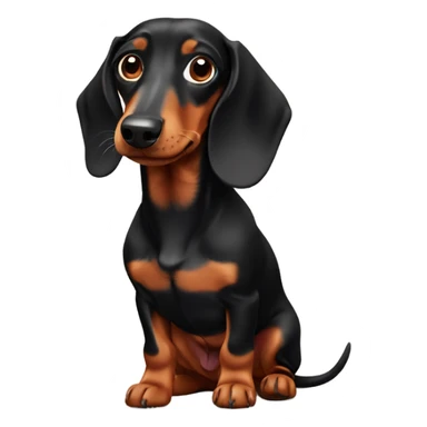 Dachshund sticker