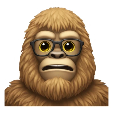 kalel the bald sasquatch sticker