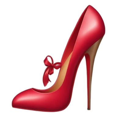 Louboutin heels sticker