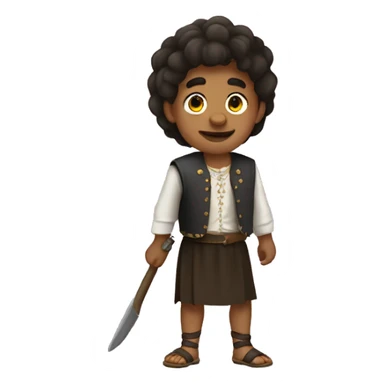 Garoto de saia sticker