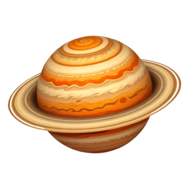 A jupiter emoji sticker
