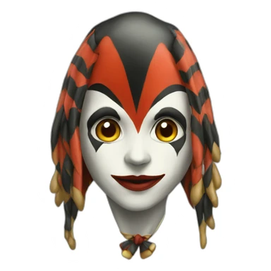 arlequin sticker