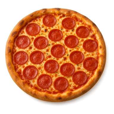 a delicious pizza sticker