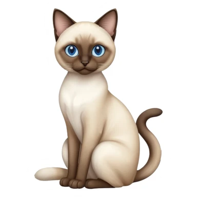 
Siamese cat sticker