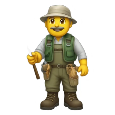 fishermen men sticker