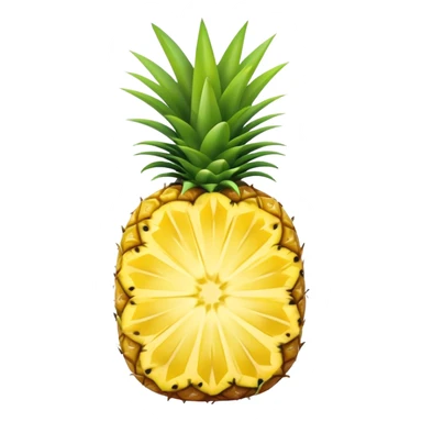 Pineapple slice sticker