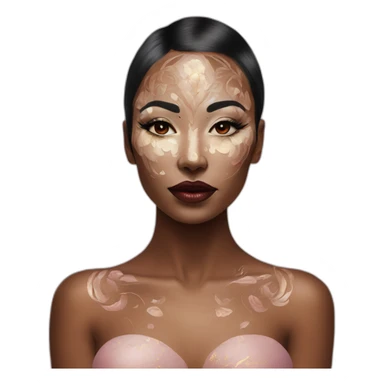 woman-bodyart sticker