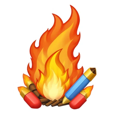 fire starter sticker