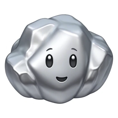 rare mineral platinum  sticker