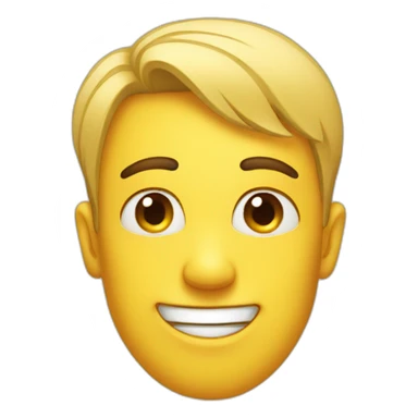 Side eye with upside down smile sticker