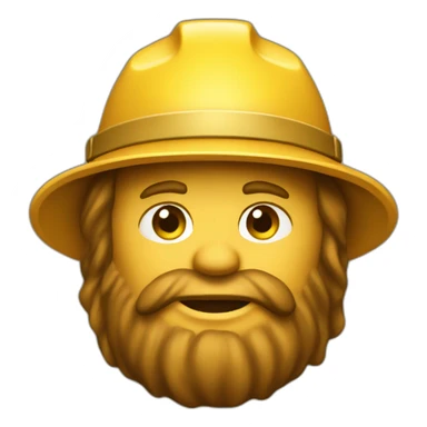 gold miner pick sticker