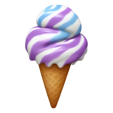 icecream swirl sticker