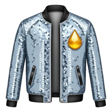 sparkling jacket sticker