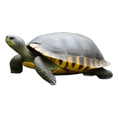 Tortue sur loutre sticker