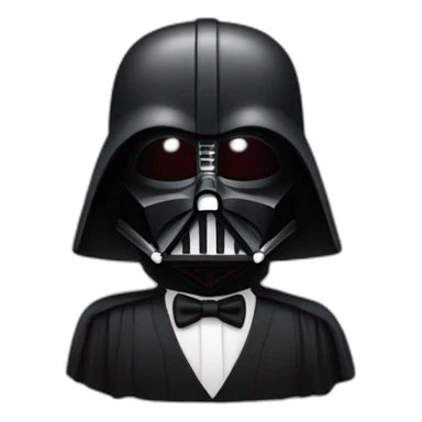 Darth vader in suit sticker
