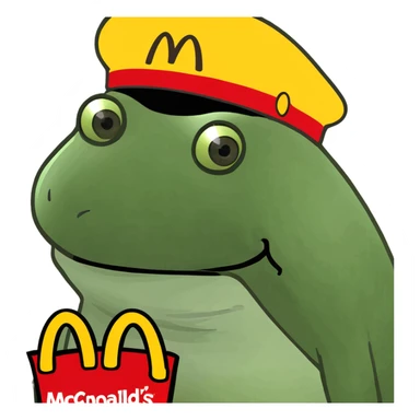 McDonald's  sticker