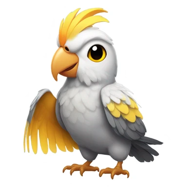 cockatiel bird sticker