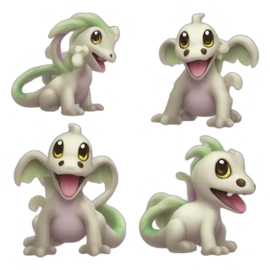goodra smeargle fusion sticker