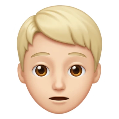 A person shaking there head sticker