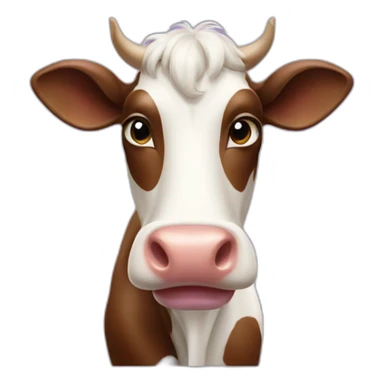 Milka cow sticker