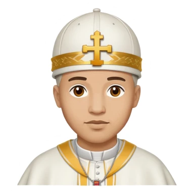 basketball pope sticker